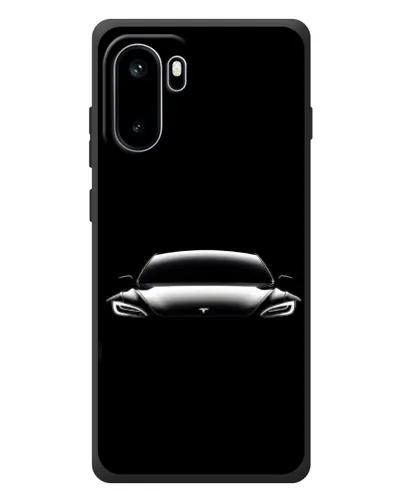 Чохол для OnePlus Ace 6 з картинкою «Фари Tesla Night» Чохол для OnePlus Ace 6 з картинкою «Фари Tesla Night»