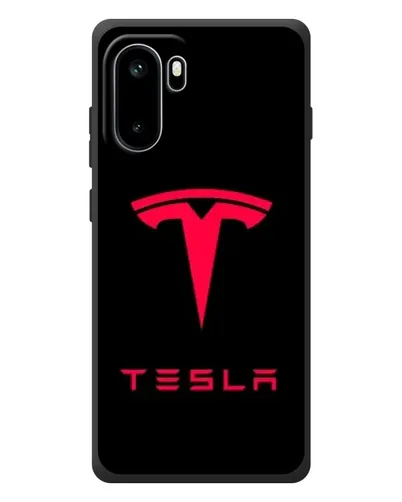 Чохол для OnePlus Ace 6 з картинкою «Tesla Red Logo» Чохол для OnePlus Ace 6 з картинкою «Tesla Red Logo»