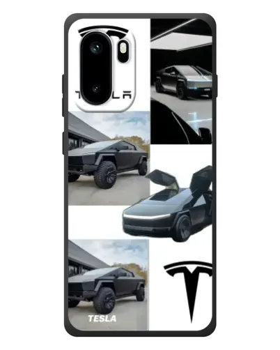 Чохол для OnePlus Ace 6 з картинкою «Колаж Cybertruck Tesla» Чохол для OnePlus Ace 6 з картинкою «Колаж Cybertruck Tesla»