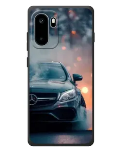 Чехол для OnePlus Ace 6 с картинкой «Mercedes — ночной город»