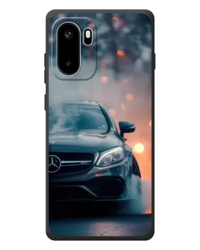 Чехол для OnePlus Ace 6 с картинкой «Mercedes — ночной город»