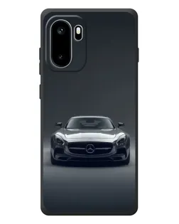 Чехол для OnePlus Ace 6 с картинкой «Mercedes на черном»