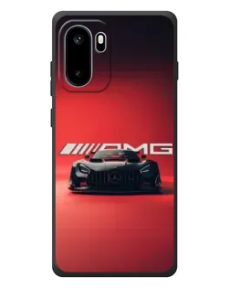 Чехол для OnePlus Ace 6 с картинкой «Mercedes AMG — красная линия»