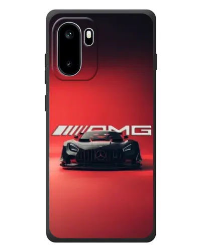 Чехол для OnePlus Ace 6 с картинкой «Mercedes AMG — красная линия»
