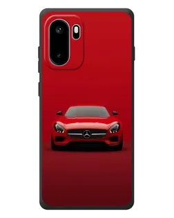 Чехол для OnePlus Ace 6 с картинкой «Красный Mercedes AMG»