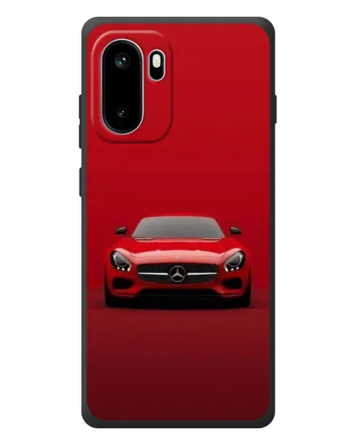 Чехол для OnePlus Ace 6 с картинкой «Красный Mercedes AMG»