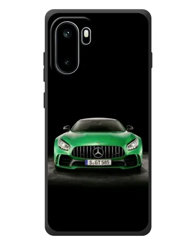 Чехол для OnePlus Ace 6 с картинкой «Mercedes — неоновый лого»