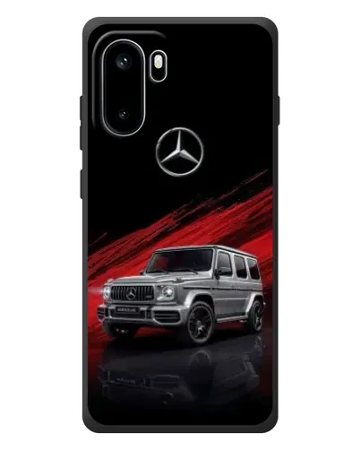 Чехол для OnePlus Ace 6 с картинкой «Mercedes G-Class красный»