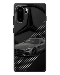 Чехол для OnePlus Ace 6 с картинкой «Mercedes AMG — графика»