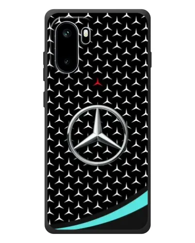 Чехол для OnePlus Ace 6 с картинкой «Mercedes — бирюзовый акцент»