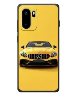 Чехол для OnePlus Ace 6 с картинкой «Желтый Mercedes GT»