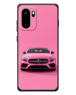 Чехол для OnePlus Ace 6 с картинкой «Розовый Mercedes AMG»