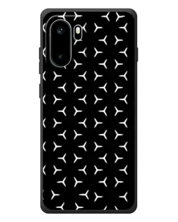 Чехол для OnePlus Ace 6 с картинкой «Mercedes паттерн звезд»