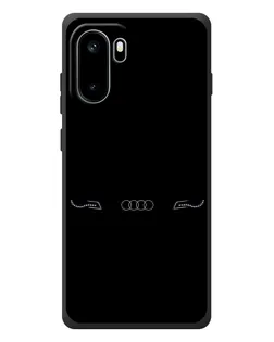Чехол для OnePlus Ace 6 с картинкой «Audi — световой подпись»