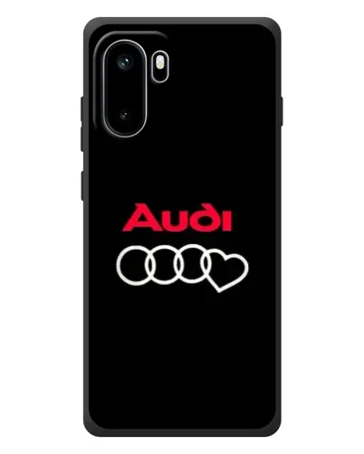 Чехол для OnePlus Ace 6 с картинкой «Логотип Audi Heart»