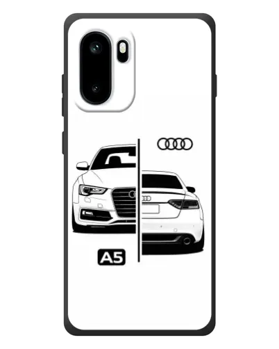 Чехол для OnePlus Ace 6 с картинкой «Audi — контрастный дизайн»