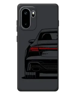 Чехол для OnePlus Ace 6 с картинкой «Задняя часть Audi — арт»