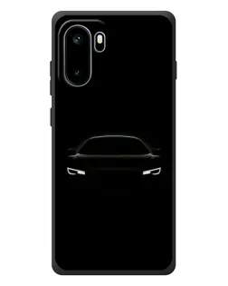 Чехол для OnePlus Ace 6 с картинкой «Взгляд Audi в темноте»