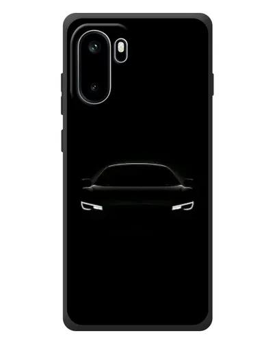 Чехол для OnePlus Ace 6 с картинкой «Взгляд Audi в темноте»