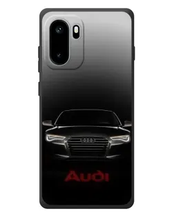 Чехол для OnePlus Ace 6 с картинкой «Audi — градиентный контур»