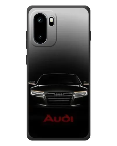 Чехол для OnePlus Ace 6 с картинкой «Audi — градиентный контур»