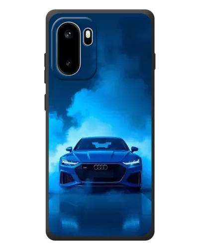 Чехол для OnePlus Ace 6 с картинкой «Audi — голубая энергия»
