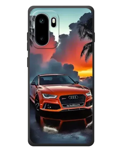 Чехол для OnePlus Ace 6 с картинкой «Audi — закат»
