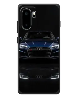 Чехол для OnePlus Ace 6 с картинкой «Audi — ночное отражение»