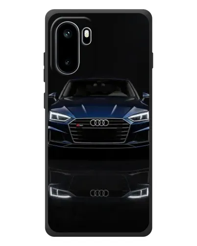 Чехол для OnePlus Ace 6 с картинкой «Audi — ночное отражение»