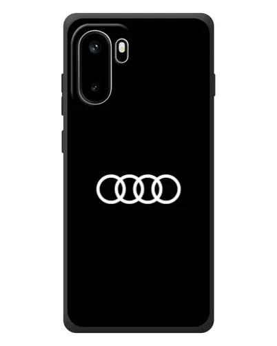 Чехол для OnePlus Ace 6 с картинкой «Audi White Logo»