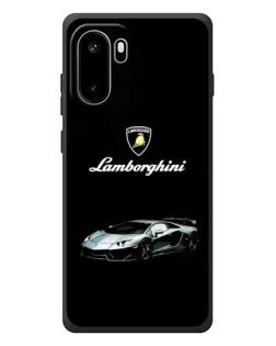 Чехол для OnePlus Ace 6 с картинкой «Логотип Lamborghini классика»