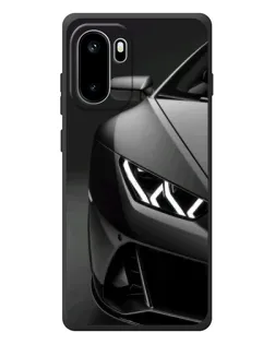 Чехол для OnePlus Ace 6 с картинкой «Lamborghini фары детализация»