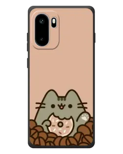 Чехол для OnePlus Ace 6 с картинкой «Кофейный Пушин»