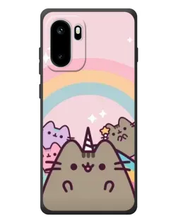 Чехол для OnePlus Ace 6 с картинкой «Единорог Pusheen»