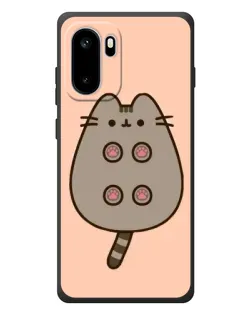 Чехол для OnePlus Ace 6 с картинкой «Пушин пузиком кверху»