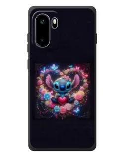 Чехол для OnePlus Ace 6 с картинкой «Stitch в цветах» Чехол для OnePlus Ace 6 с картинкой «Stitch в цветах»