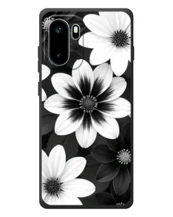 Чохол для OnePlus Ace 6 з картинкою «Монохромні айстри»