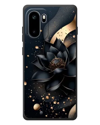 Чохол для OnePlus Ace 6 з картинкою «Чорний лотос»