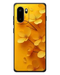 Чохол для OnePlus Ace 6 з картинкою «Золоті пелюстки»