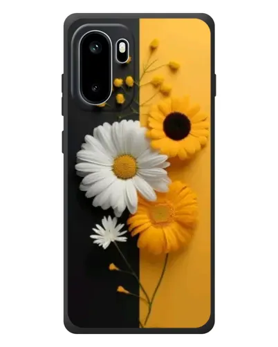 Чохол для OnePlus Ace 6 з картинкою «Соняшник та ромашка»