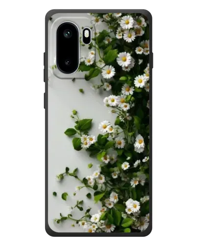 Чохол для OnePlus Ace 6 з картинкою «Гілка дрібних білих квітів»