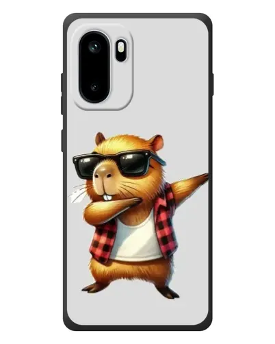 Чехол для OnePlus Ace 6 с картинкой «Капибара рэпер даб»