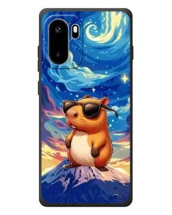 Чехол для OnePlus Ace 6 с картинкой «Капибара Ван Гога»