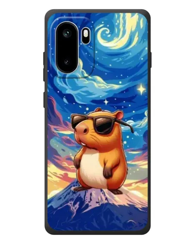 Чехол для OnePlus Ace 6 с картинкой «Капибара Ван Гога»