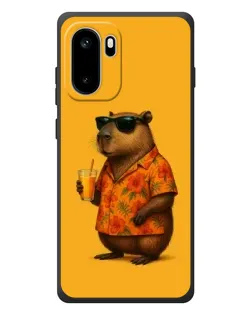 Чехол для OnePlus Ace 6 с картинкой «Капибара на отдыхе»