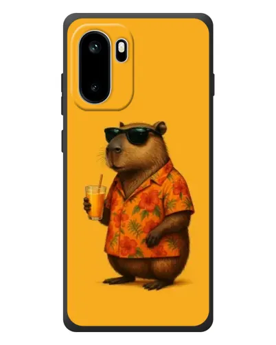 Чехол для OnePlus Ace 6 с картинкой «Капибара на отдыхе»