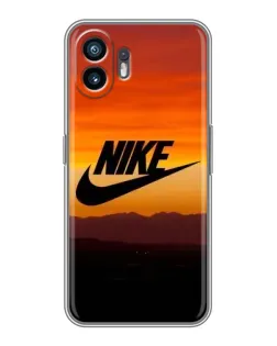 Чехол для OnePlus Ace 6T с картинкой «Nike — вечерний горизонт»