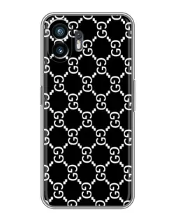 Чехол для OnePlus Ace 6T с картинкой «Gucci — сетчатый паттерн»