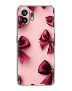 Чехол для OnePlus Ace 6T с картинкой «Бордовый атлас»