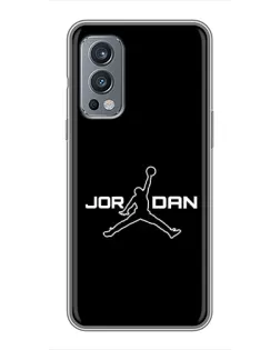 Чохол для OnePlus Nord 2 з картинкою «Nike Pink Swirl»